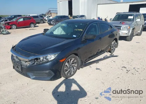 2017 Honda Civic Ex from USA, damaged, VIN 19XFC2F72HE019248